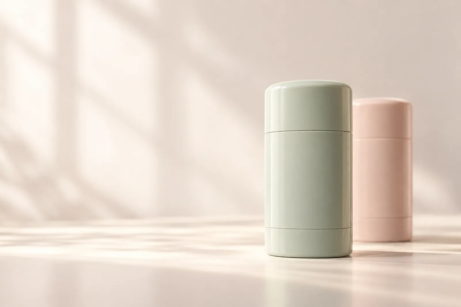 Our top natural deodorant pick with a runner-up beside it